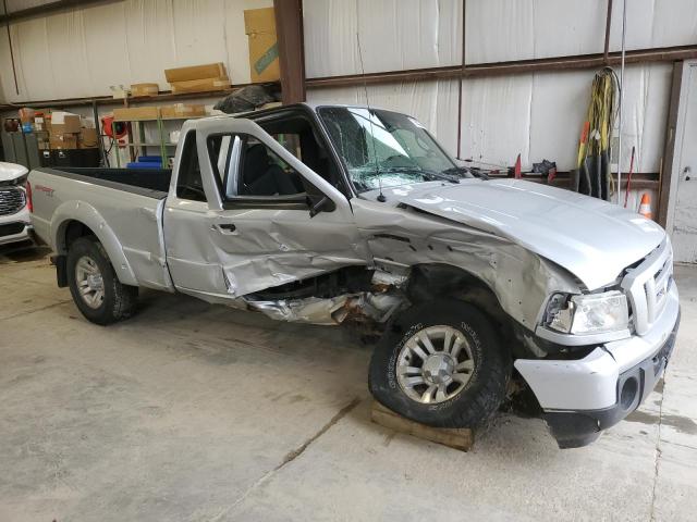 1FTLR4FE1BPA44046 - 2011 FORD RANGER SUPER CAB GRAY photo 4