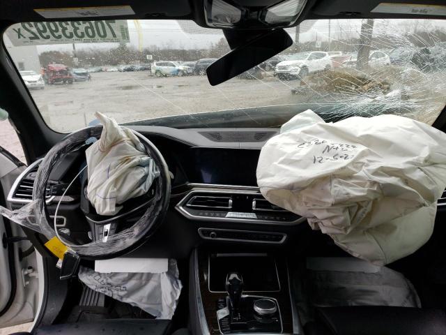 5UXCR6C09LLL66896 - 2020 BMW X5 XDRIVE40I WHITE photo 8