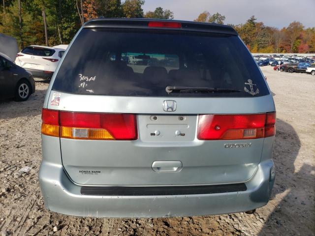 5FNRL18894B132941 - 2004 HONDA ODYSSEY EX BLUE photo 6