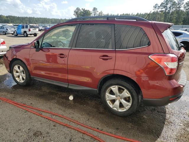 JF2SJAHC5FH815820 - 2015 SUBARU FORESTER 2.5I LIMITED BURGUNDY photo 2
