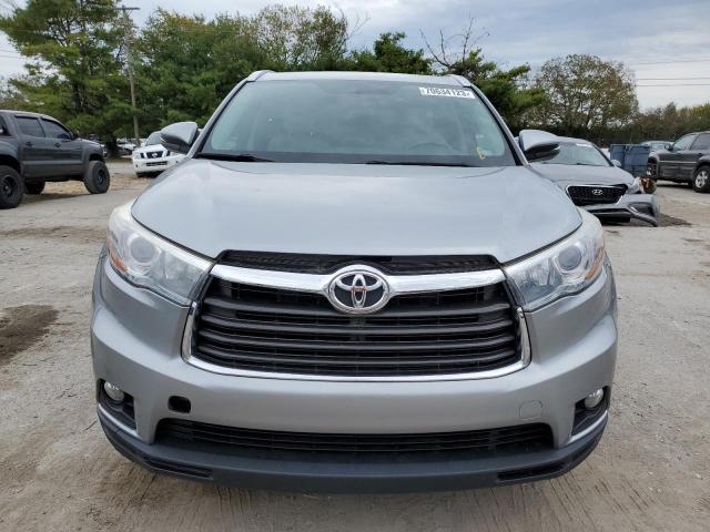 5TDJKRFH3GS312773 - 2016 TOYOTA HIGHLANDER XLE ვერცხლისფერი ფოტო 5