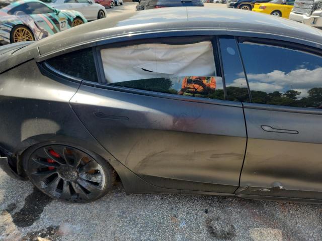 5YJ3E1EC1NF264795 - 2022 TESLA MODEL 3 BLACK photo 10