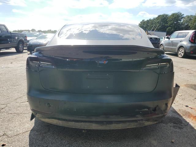 5YJ3E1EC1NF264795 - 2022 TESLA MODEL 3 BLACK photo 6