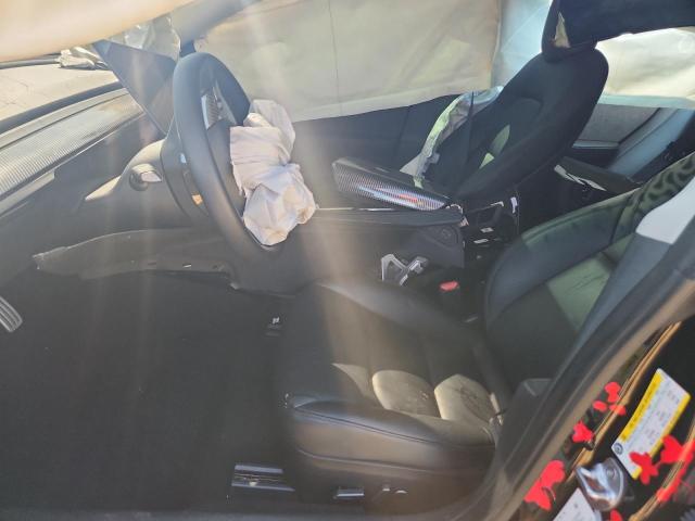 5YJ3E1EC1NF264795 - 2022 TESLA MODEL 3 BLACK photo 7