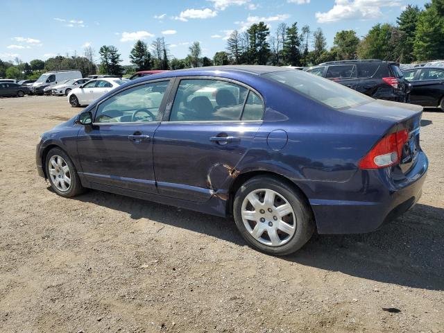 19XFA1E56AE024488 - 2010 HONDA CIVIC LX 蓝色 照片 2