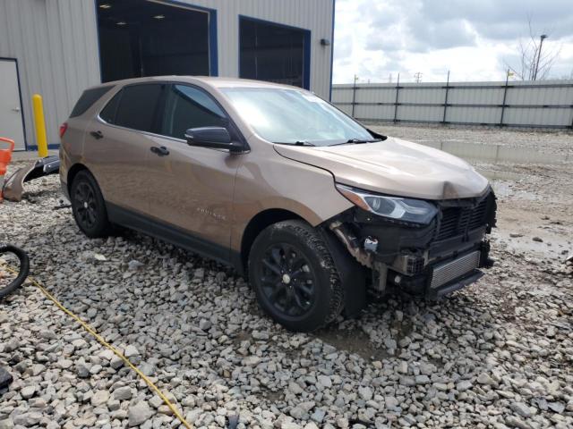 3GNAXJEV3JL334156 - 2018 CHEVROLET EQUINOX LT Brązowy zdjęcie 4