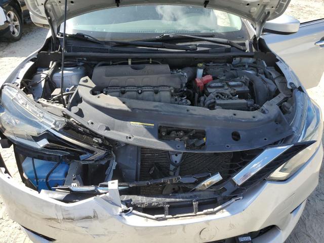 3N1AB7AP2KY315347 - 2019 NISSAN SENTRA S SILVER photo 11
