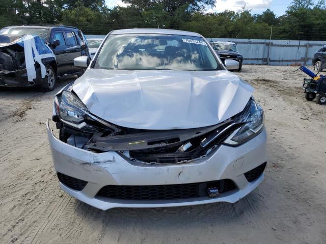 3N1AB7AP2KY315347 - 2019 NISSAN SENTRA S SILVER photo 5