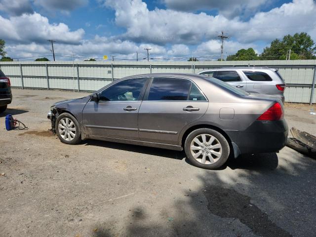 1HGCM665X7A028613 - 2007 HONDA ACCORD EX BROWN photo 2