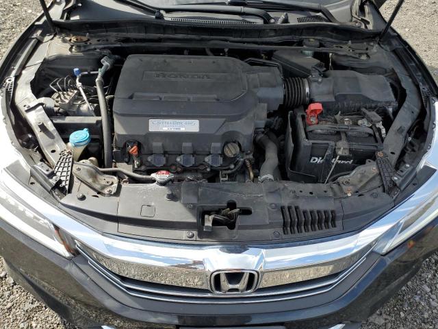 1HGCR3F98HA004637 - 2017 HONDA ACCORD TOURING BLACK photo 11