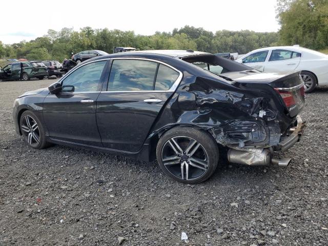 1HGCR3F98HA004637 - 2017 HONDA ACCORD TOURING BLACK photo 2
