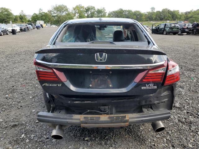 1HGCR3F98HA004637 - 2017 HONDA ACCORD TOURING BLACK photo 6