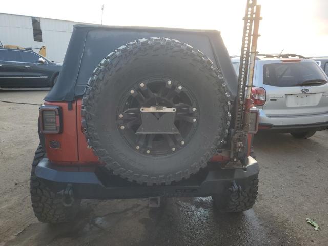 1J4GA391X9L764534 - 2009 JEEP WRANGLER U X ORANGE photo 6