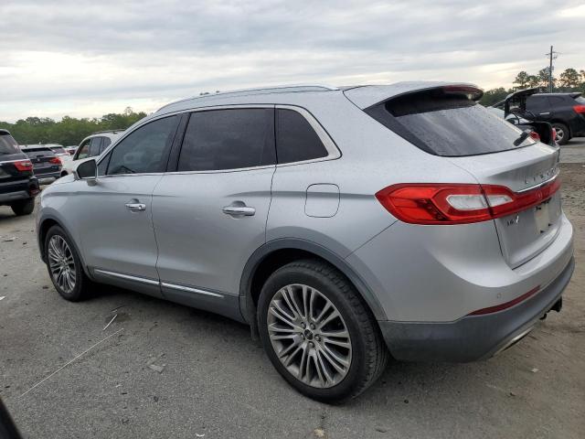 2LMPJ6LR8HBL44307 - 2017 LINCOLN MKX RESERVE Արծաթագույն լուսանկար 2