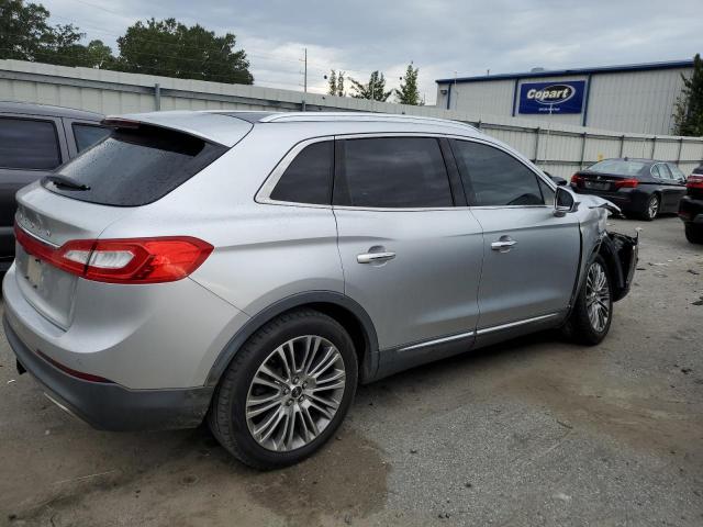 2LMPJ6LR8HBL44307 - 2017 LINCOLN MKX RESERVE Արծաթագույն լուսանկար 3