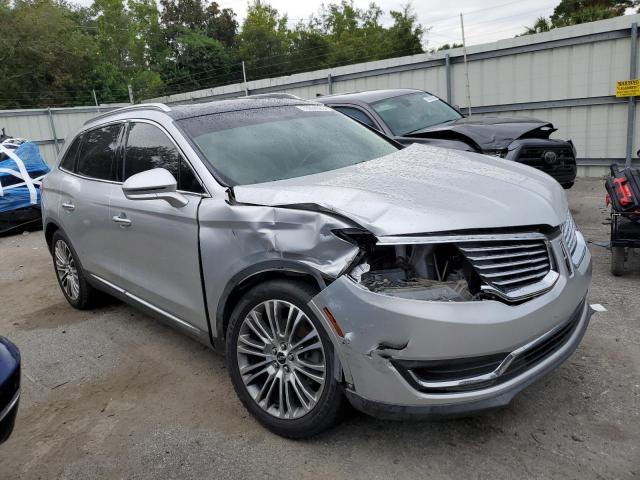 2LMPJ6LR8HBL44307 - 2017 LINCOLN MKX RESERVE Արծաթագույն լուսանկար 4