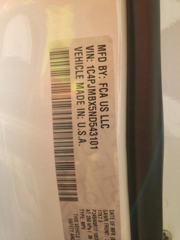 1C4PJMBX5ND543101 - 2022 JEEP CHEROKEE TRAILHAWK WHITE photo 13