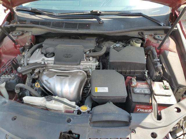 4T1BF1FK5FU982806 - 2015 TOYOTA CAMRY LE BURGUNDY photo 11