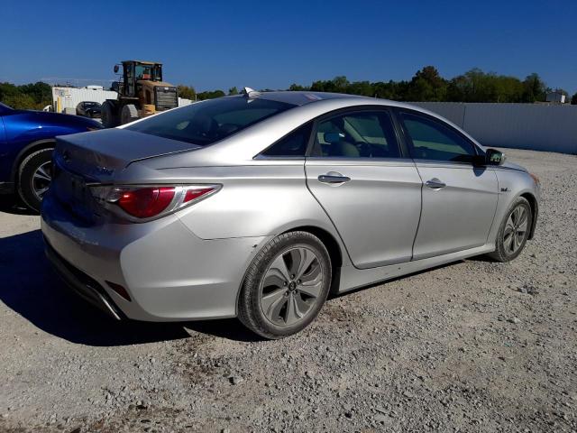 KMHEC4A40DA083088 - 2013 HYUNDAI SONATA HYBRID SILVER photo 3