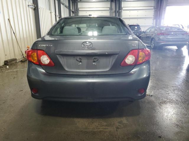 2T1BU4EE7AC513729 - 2010 TOYOTA COROLLA BASE GRAY photo 6