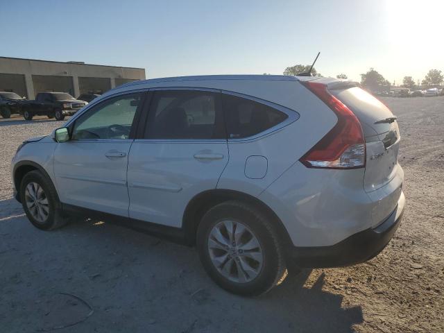 5J6RM4H76CL058048 - 2012 HONDA CR-V EXL WHITE photo 2