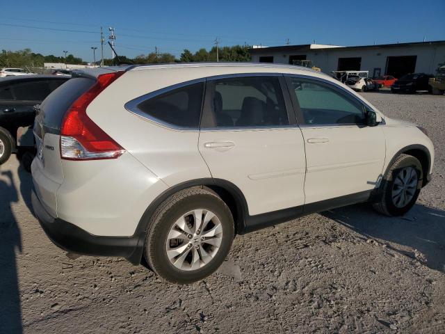 5J6RM4H76CL058048 - 2012 HONDA CR-V EXL WHITE photo 3