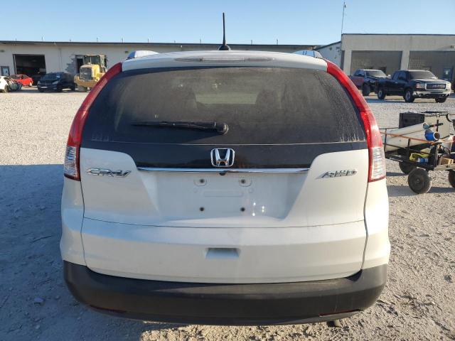 5J6RM4H76CL058048 - 2012 HONDA CR-V EXL WHITE photo 6