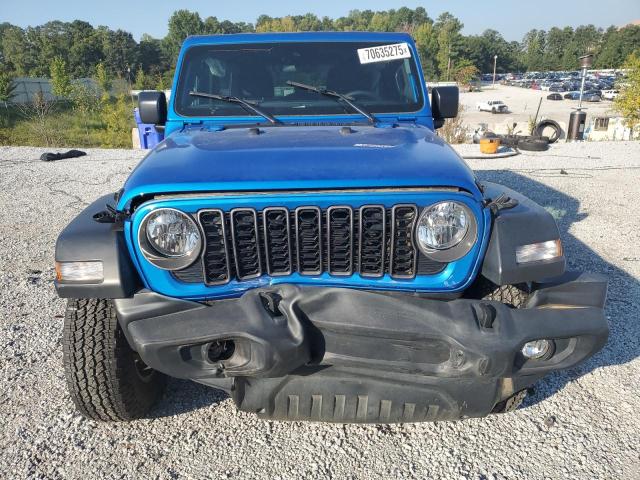 1C4PJXDN2SW552688 - 2025 JEEP WRANGLER SPORT BLUE photo 5