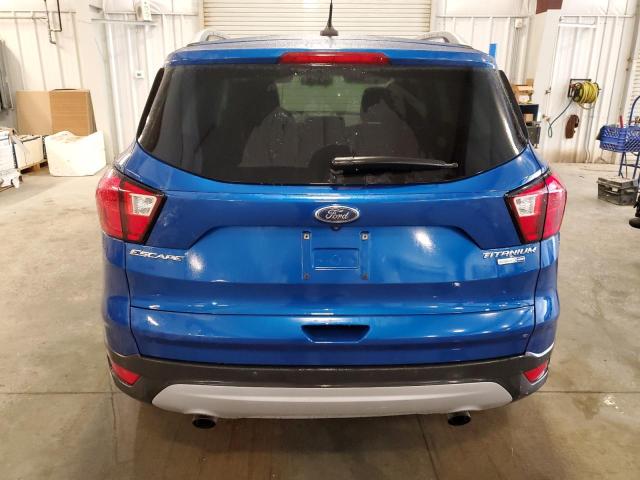 1FMCU9J93KUB04508 - 2019 FORD ESCAPE TITANIUM BLUE photo 6