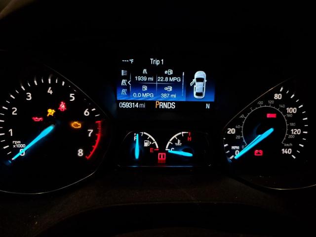 1FMCU9J93KUB04508 - 2019 FORD ESCAPE TITANIUM BLUE photo 9