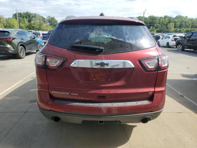 1GNKVHKD3HJ334805 - 2017 CHEVROLET TRAVERSE LT 红色 照片 6