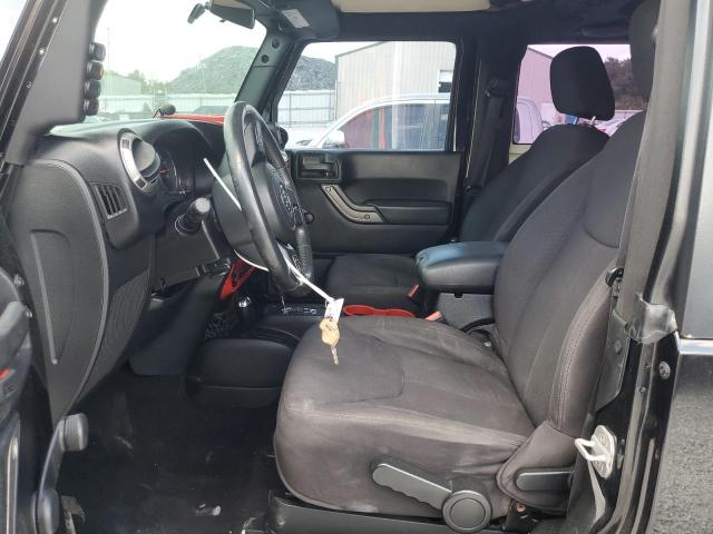 1C4AJWAG1DL546293 - 2013 JEEP WRANGLER SPORT BLACK photo 7