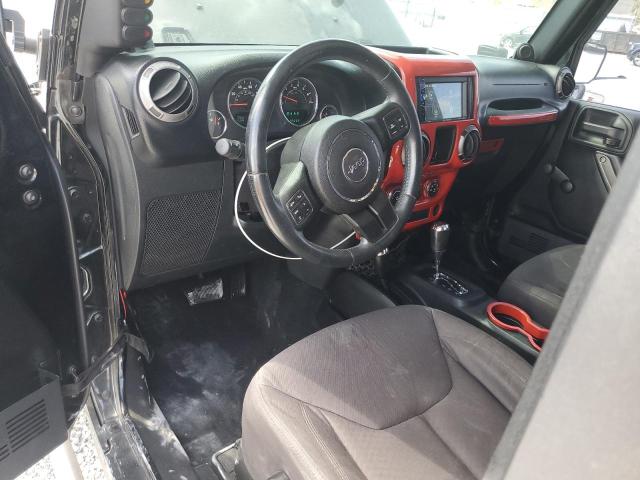 1C4AJWAG1DL546293 - 2013 JEEP WRANGLER SPORT BLACK photo 8