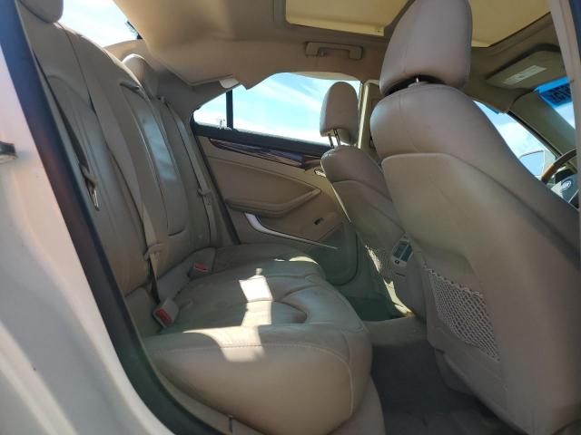 1G6DH5EY5B0114250 - 2011 CADILLAC CTS LUXURY COLLECTION WHITE photo 10