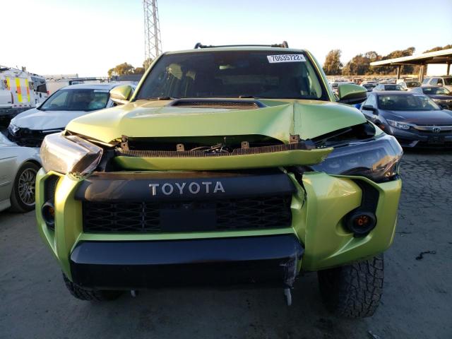 JTELU5JR7N5977573 - 2022 TOYOTA 4RUNNER SR5 PREMIUM GREEN photo 5