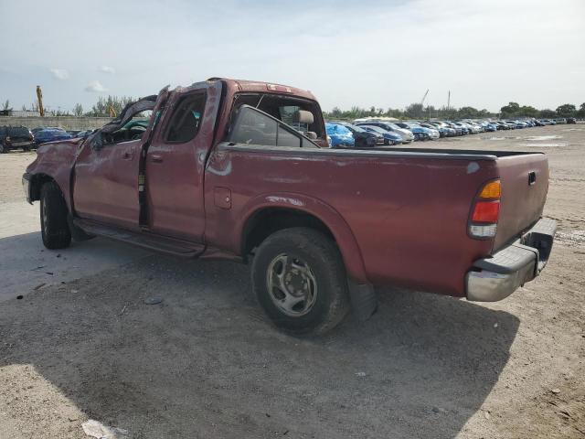 5TBRT34132S228845 - 2002 TOYOTA TUNDRA ACCESS CAB 勃艮第红 照片 2