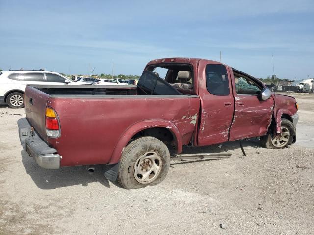 5TBRT34132S228845 - 2002 TOYOTA TUNDRA ACCESS CAB 勃艮第红 照片 3