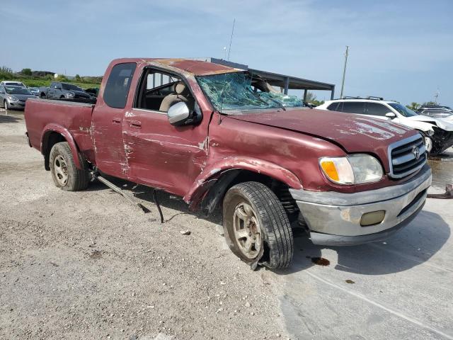 5TBRT34132S228845 - 2002 TOYOTA TUNDRA ACCESS CAB 勃艮第红 照片 4