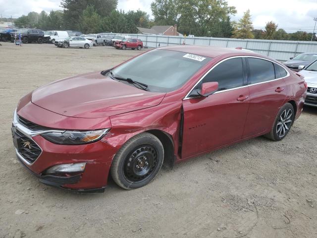 1G1ZG5ST8MF052074 - 2021 CHEVROLET MALIBU RS RED photo 1