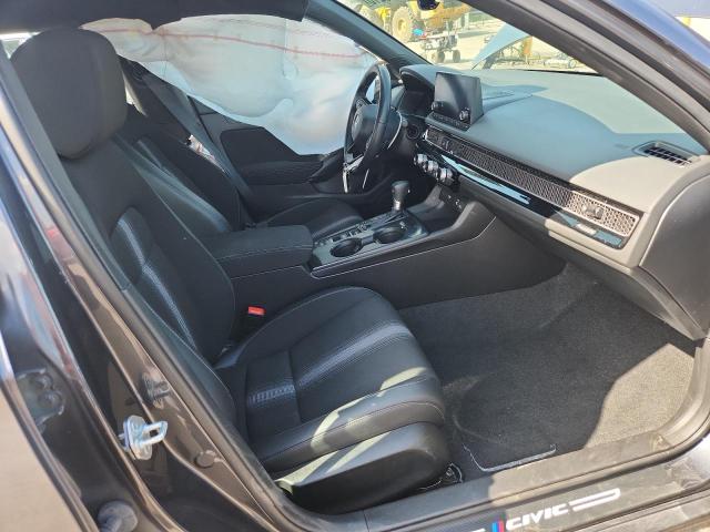 2HGFE2F55NH589822 - 2022 HONDA CIVIC SPORT GRAY photo 7