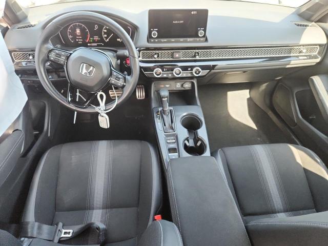 2HGFE2F55NH589822 - 2022 HONDA CIVIC SPORT GRAY photo 8