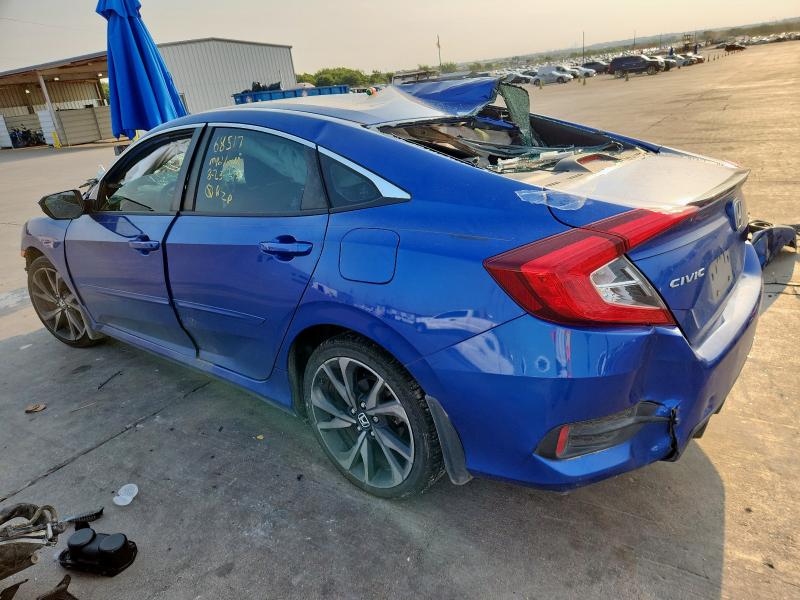 2HGFC2F80MH506179 - 2021 HONDA CIVIC SPORT Mavi foto 2