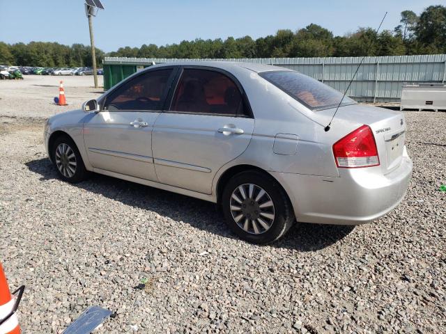 KNAFE221595630588 - 2009 KIA SPECTRA EX SILVER photo 2