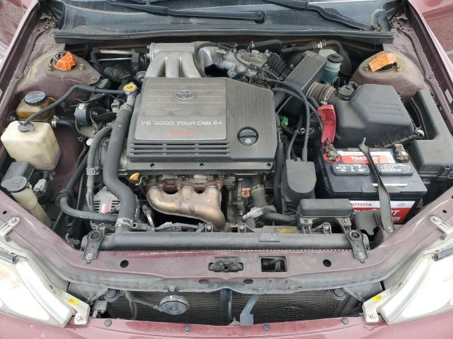 4T1BF28B7YU001395 - 2000 TOYOTA AVALON XL RED photo 11