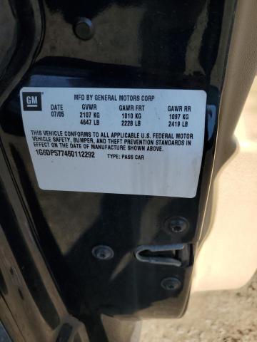 1G6DP577460112292 - 2006 CADILLAC CTS HI FEATURE V6 BLUE photo 12