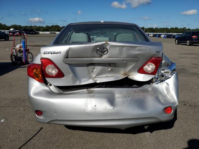 2T1BU40E99C034151 - 2009 TOYOTA COROLLA BASE SILVER photo 6