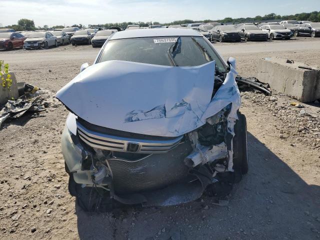 JHMZE2H76AS016648 - 2010 HONDA INSIGHT EX WHITE photo 5