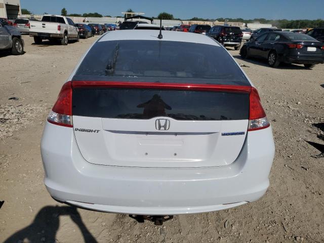 JHMZE2H76AS016648 - 2010 HONDA INSIGHT EX WHITE photo 6