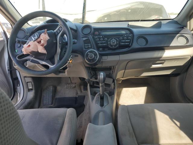 JHMZE2H76AS016648 - 2010 HONDA INSIGHT EX WHITE photo 8