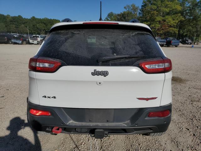 1C4PJMBX2JD532874 - 2018 JEEP CHEROKEE TRAILHAWK WHITE photo 6